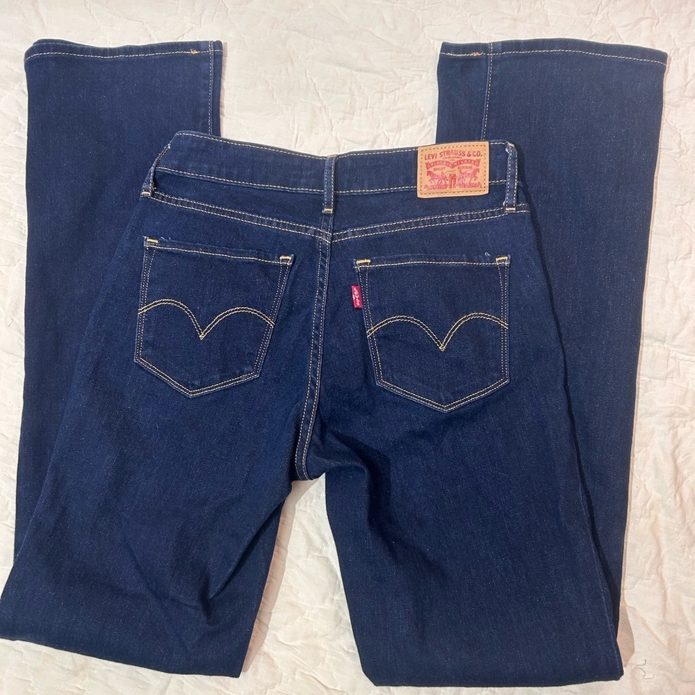 Levi’s 815 Curvy Bootcut Jeans Dark Wash Size 27 lowrise y2k - Picture 7 of 7
